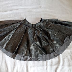 Blackmilk So Perf Leather Cheerleader Skirt